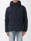 Save The Duck Alter Hooded Puffer Jacket In Blue