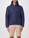 Save The Duck Jacket  Men Color Blue In Blue