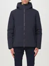 Save The Duck Obione Padded Short Jacket In Blau