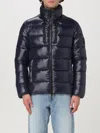 Save The Duck Maxime Hooded Harrington Jacket In Blue