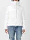 Save The Duck High-neck Quilted Jacket In Weiss