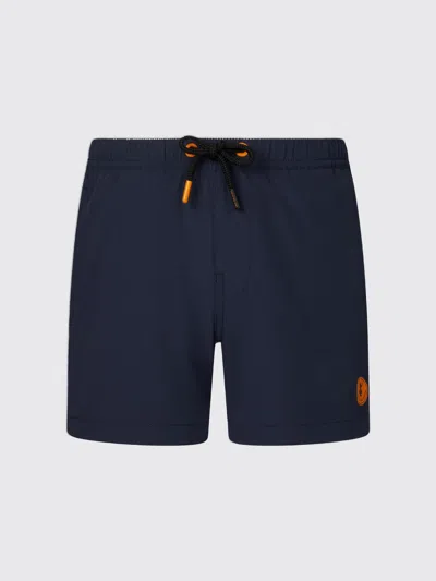 Save The Duck Swimsuit  Kids Color Blue