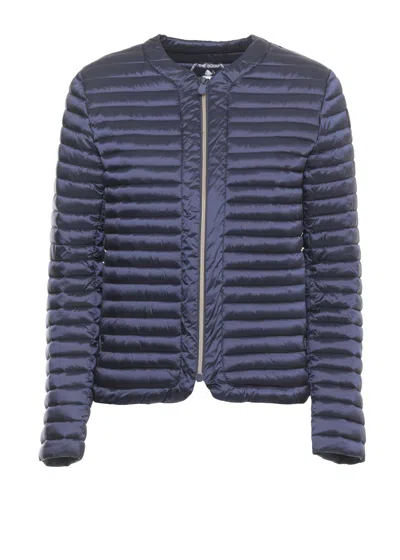Save The Duck Blue Carina Breathable Fabric Down Jacket In Black