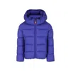 Save The Duck Blue Down Jacket For Boy In Blue