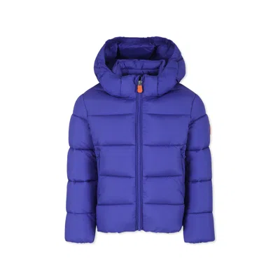 Save The Duck Kids' Blue Down Jacket For Boy