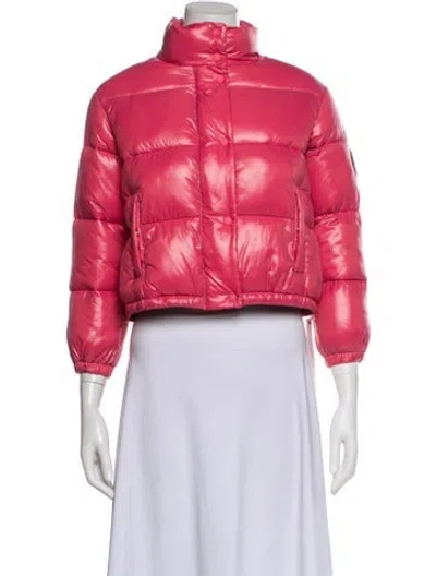 Pre-owned Save The Duck Bomber Jacket In Pink