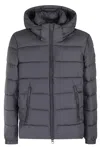 Save The Duck Boris Giubbotto Cappuccio In Grey
