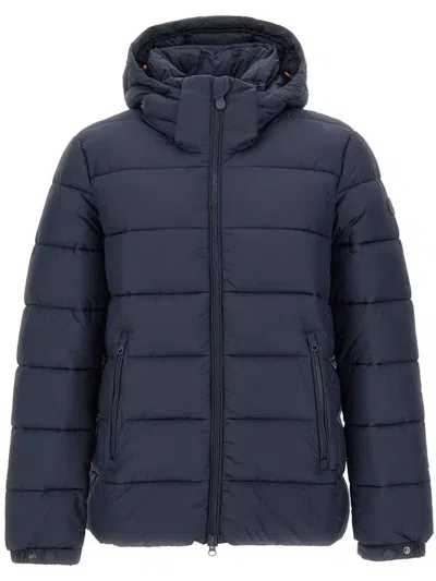 Save The Duck Long-sleeved Cotton Clothes In Black