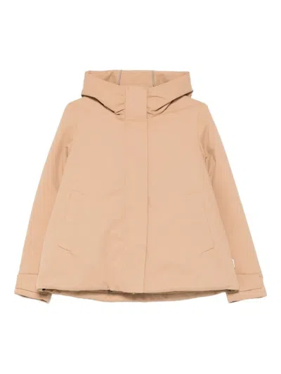 SAVE THE DUCK BOXY SILHOUETTE BEIGE JACKET