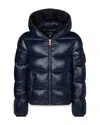 Save The Duck Boys' Artie Hooded Puffer Jacket - Little Kid, Big Kid In Blue Black