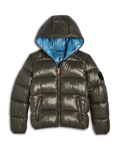 Save The Duck Boys' Artie Quilted Jacket - Little Kid, Big Kid In Gray