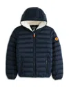 Save The Duck Boys' Finnegan Insulated Coat - Little Kid, Big Kid In Blue Black