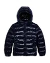 Save The Duck Boys' Niles Puffer Jacket - Little Kid, Big Kid In Blue Black