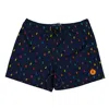 Save The Duck Boys Printed Swim Trunks In Blue