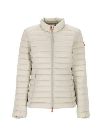 Save The Duck Carly Quilted Jacket In White
