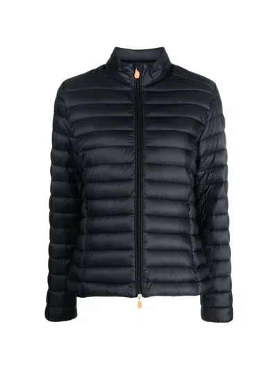 Save The Duck Carly Quilted Puffer Jacket In Blue
