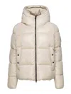 Save The Duck Biddy Down Jacket With Hood In Beige