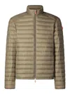 Save The Duck Lightweight Puffer Coat With Sleek Design And Modern Fit In Gris