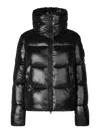 Save The Duck Moma Padded Short Jacket In Black