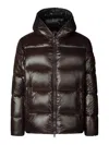 Save The Duck Edgard Nylon Down Jacket In Brown