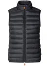 Save The Duck Ladies Black Charlotte Puffer Vest In Black