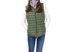 Save The Duck Charlotte Puffer Vest Giga In Thyme Green In Multi