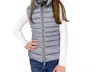 Save The Duck Charlotte Puffer Vest Iris In Blue Fog In Blue