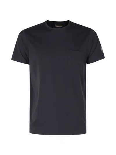 Save The Duck Chest-pocket T-shirt In Blue