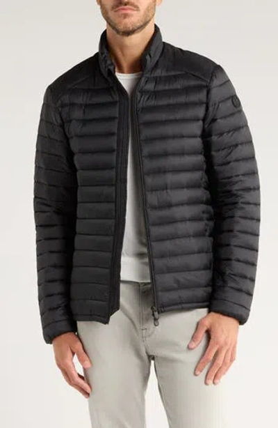 Save The Duck Ciro Water Resistant Packable Puffer Jacket In Black