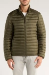 Save The Duck Ciro Water Resistant Packable Puffer Jacket In Green
