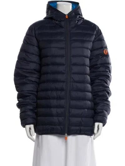 Pre-owned Save The Duck Coat In Blue