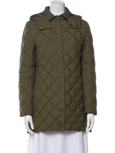 Pre-owned Save The Duck Coat In Green
