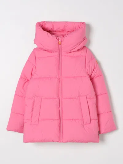 Save The Duck Coat  Kids Color Pink