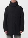 Save The Duck Coat  Men Color Black In Black