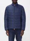 Save The Duck Coat  Men Color Blue In Blue