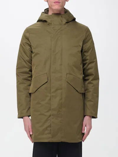 Save The Duck Coat  Men Color Green