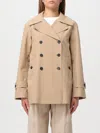 Save The Duck Trench Coat  Woman Color Beige In Neutral