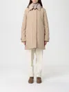 Save The Duck Coat  Woman Color Beige In Multi