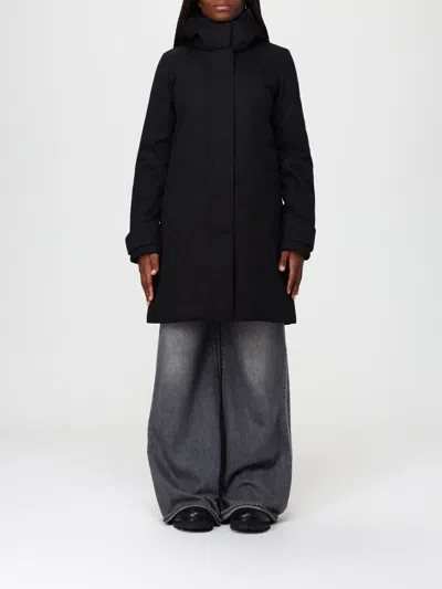 Save The Duck Coat  Woman Color Black