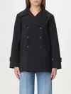 Save The Duck Coat  Woman Color Black