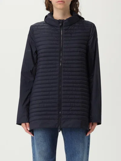 SAVE THE DUCK COAT SAVE THE DUCK WOMAN COLOR BLUE,H00930009