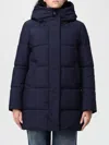 Save The Duck Coat  Woman Color Blue