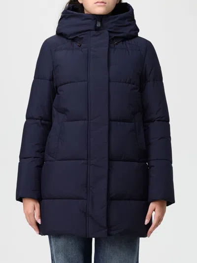 Save The Duck Coat  Woman Color Blue