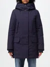Save The Duck Coat  Woman Color Blue In Blau