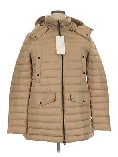 Pre-owned Save The Duck Coat In Tan