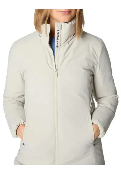 Save The Duck Coat With Hood Woman  D40060w-matt21-28 Rachel. In Gray