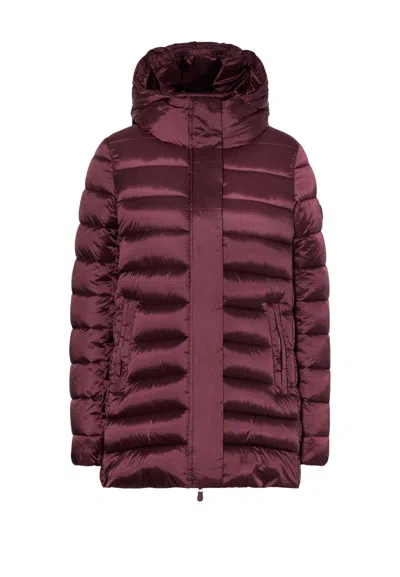 Save The Duck Coat With Hood Woman  D41264w-iris21-72 Drimia In Brown