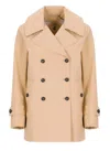 Save The Duck Beige Sofi Waterproof Jacket