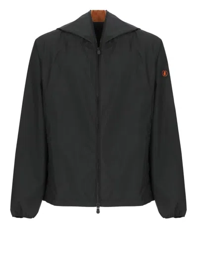 Save The Duck Zayn Hooded Jacket In Black