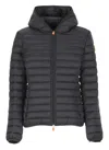 Save The Duck Daisy Padded Short Jacket In Black